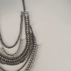 NWOT 12” Rhinestone Chain Necklace